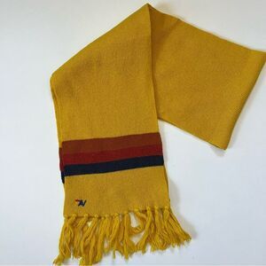 Aviator Nation Striped Wool Blend Scarf